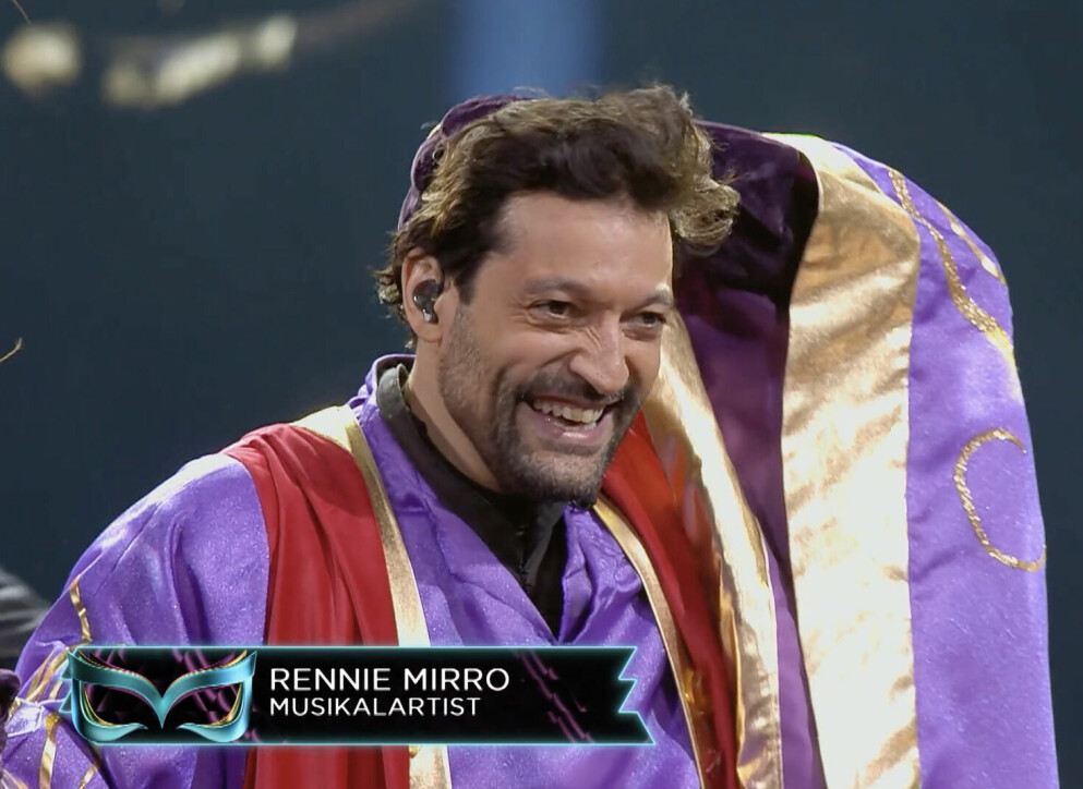 Rennie Mirro. Rennie Mirro som Trollkarlen i Masked singer 2022