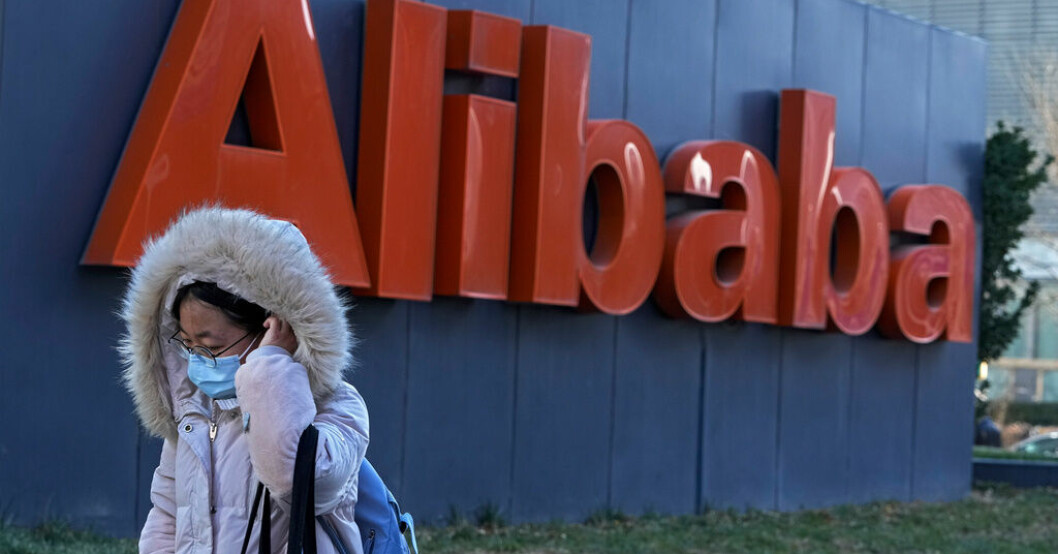 Alibaba-aktien backade efter rapport