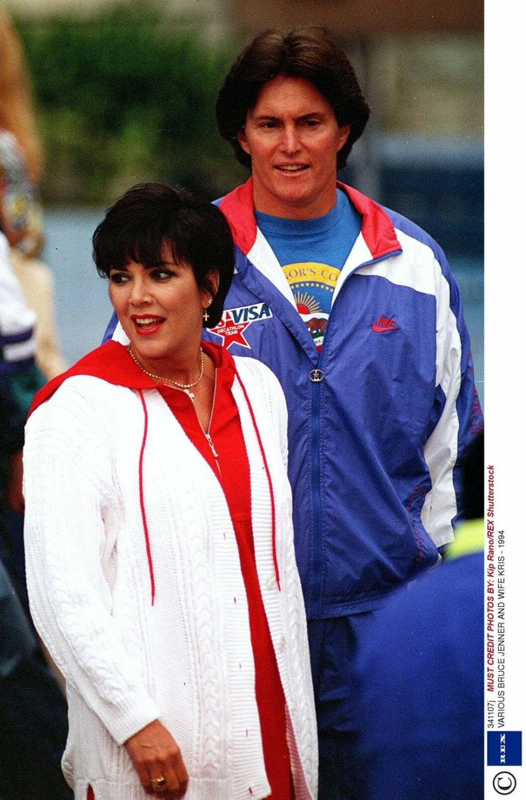 Tillsammans med tredje frun Kris 1994. Foto: REX Mandatory Credit: Photo by Kip Rano/REX Shutterstock (341107j) BRUCE JENNER AND WIFE KRIS - 1994 VARIOUS