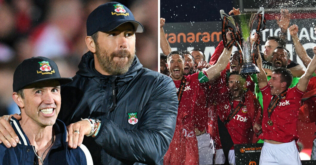 Ryan Reynolds och Rob McElhenney tog upp Wrexham i seriesystemet.