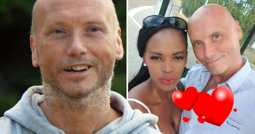Richard Andersson och frun Tova.