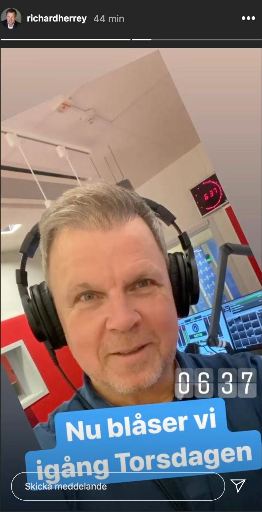FOTO: Instagram Richard Herrey på Instagram