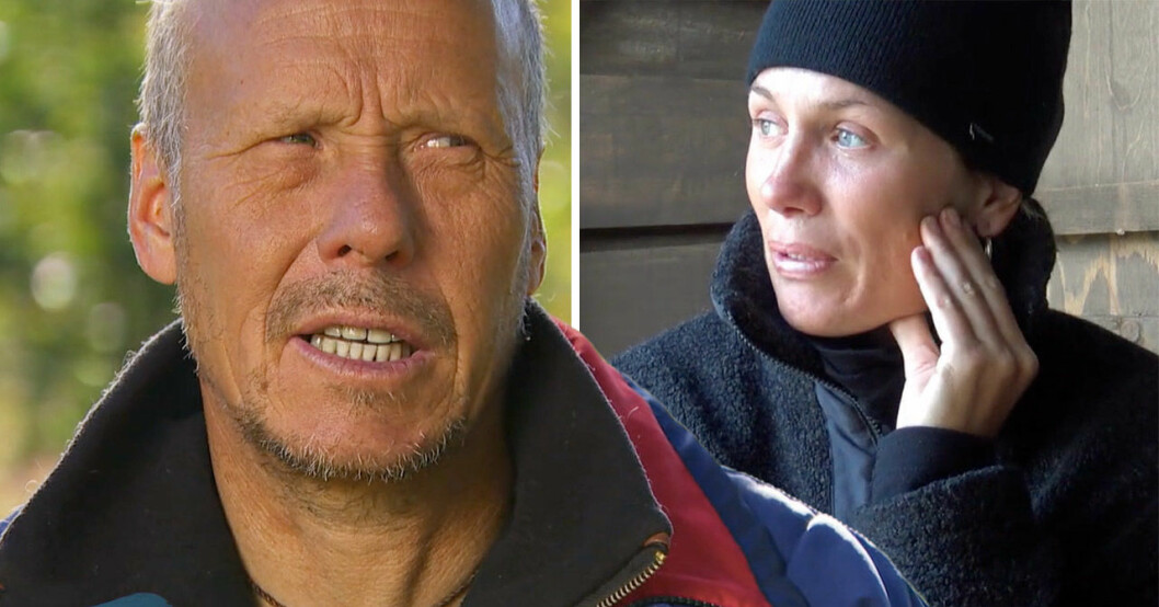 Rickard Länta och Joanna Swica i Robinson 2021.