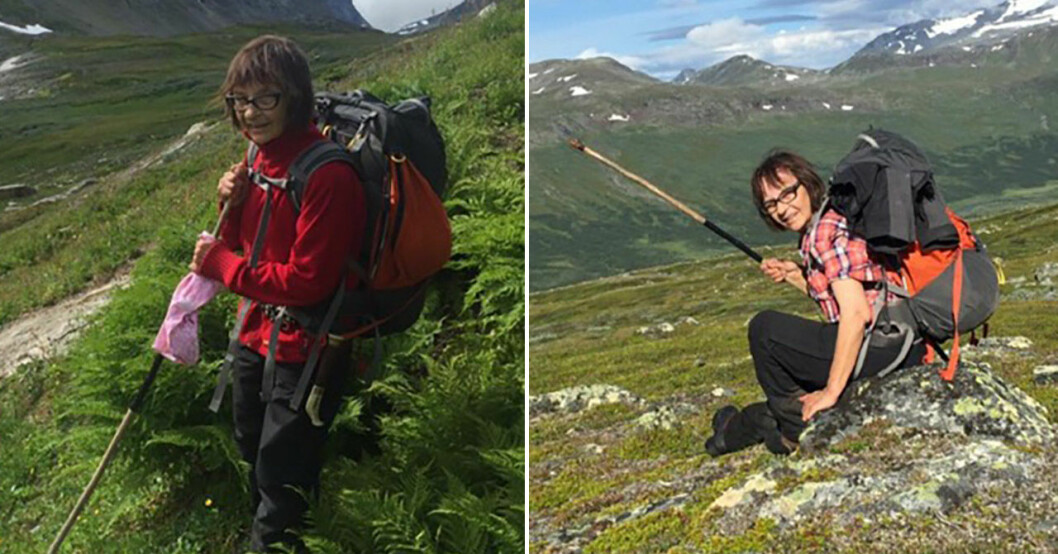 Rickard Läntas mamma Svea. Rickard Läntas mamma Svea.
