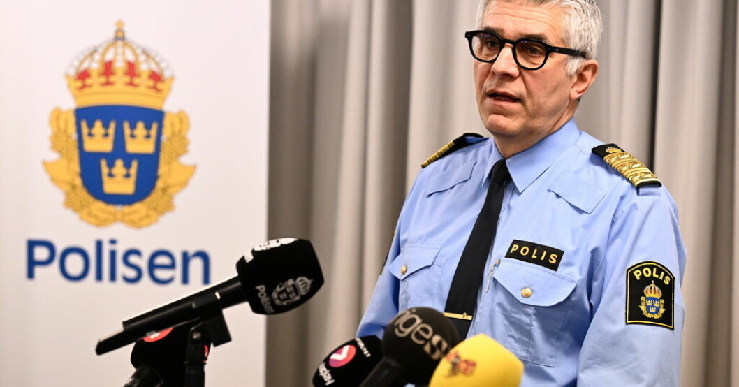 Rikspolischef Anders Thornberg. Thornberg: Återkommer om beslut kring Löfving