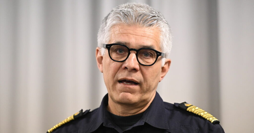 Rikspolischef Anders Thornberg. Arkivbild. Thornberg: Visste inte att Löfving var suicidal