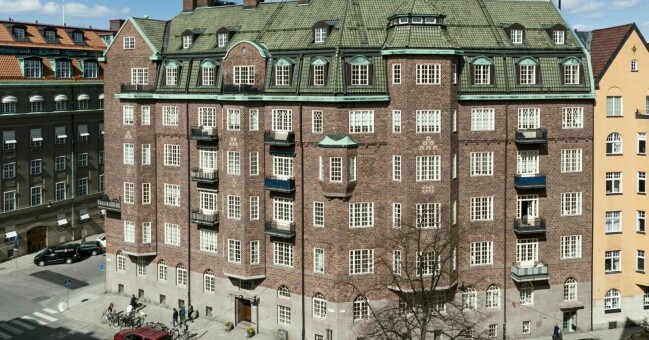 Lägenheten låg ute till försäljning. Malin Gramers lägenhet.