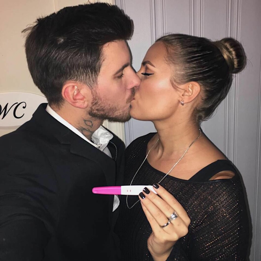 Robbin Jonsson och Patricia Törnros ska bli föräldrar. Foto: Privat