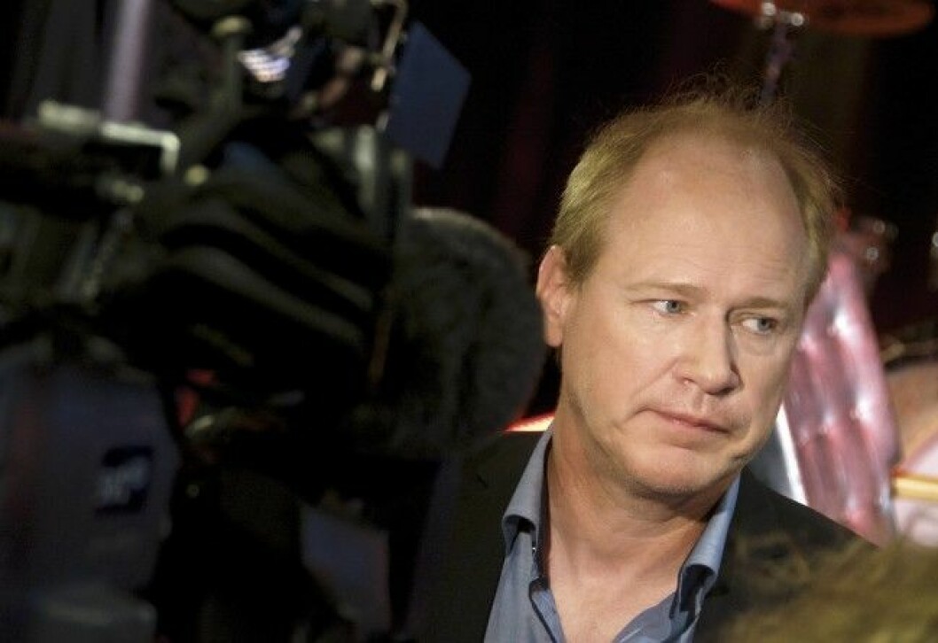 Robert Gustafsson är vanligtvis en skämtsam kille.