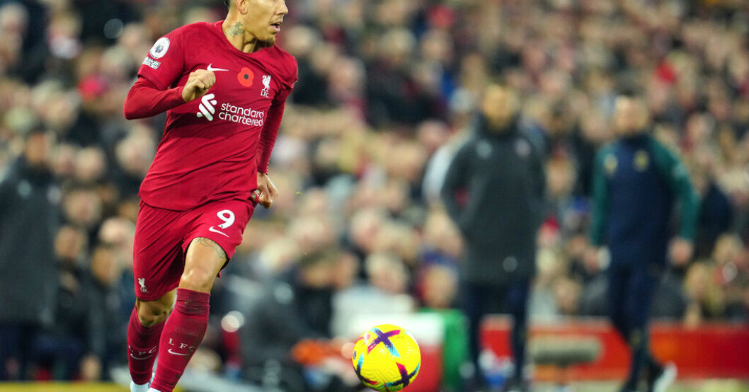 Roberto Firmino är klar för saudiska al-Ahli. Arkivbild. Firmino nästa stjärna att flytta till Saudi