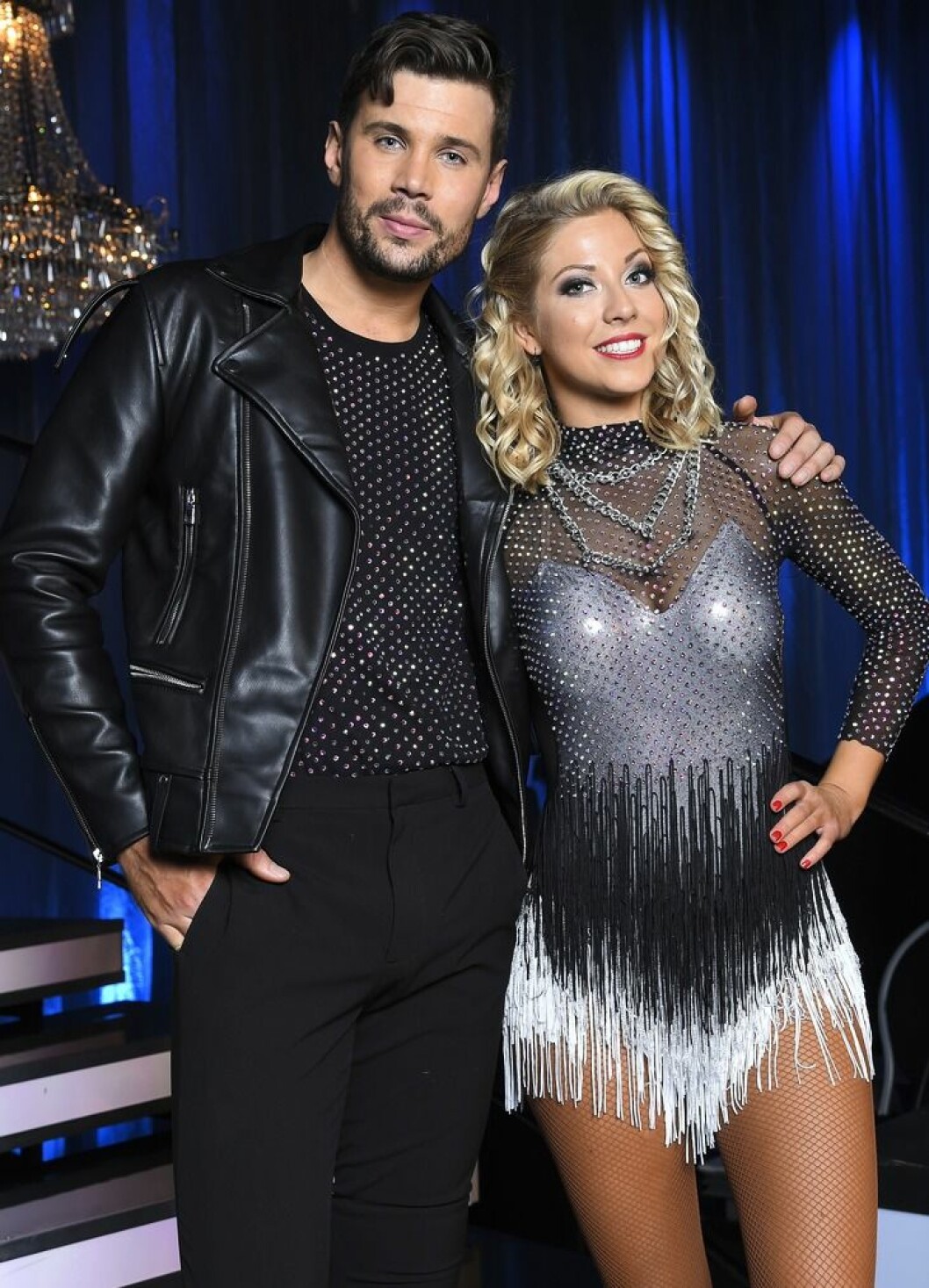FOTO: Karin Törnblom/TT Robin Bengtsson och Sigrid Bernson I Let's dance