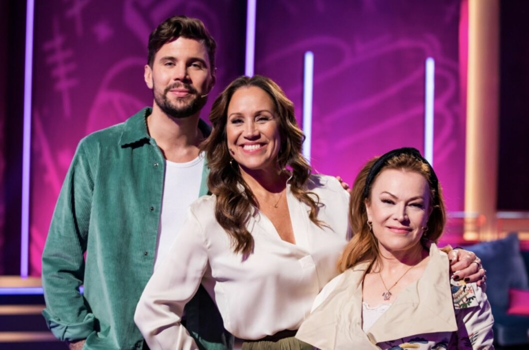 FOTO: Pernilla Thelaus/TV4 Kishti Tomita och Robin Bengtsson