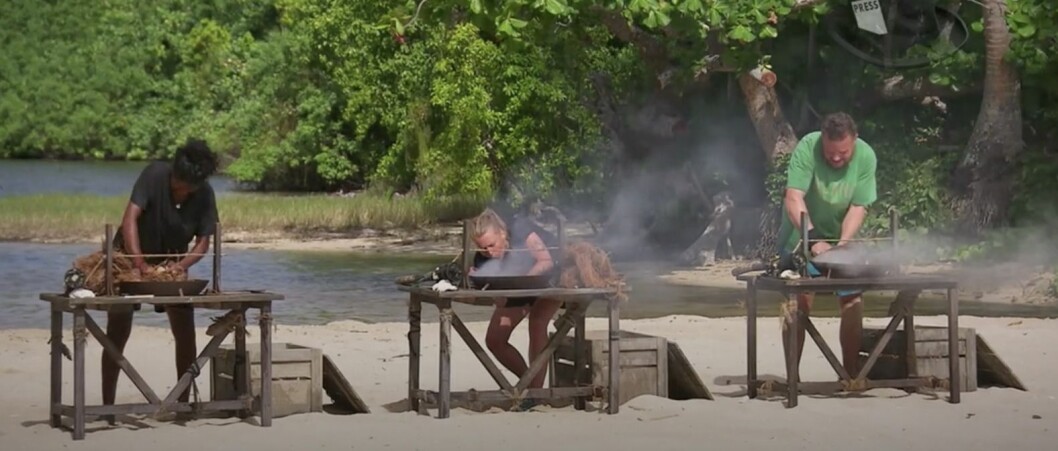 FOTO: TV4 Finalisterna tävlar i robinson 2020