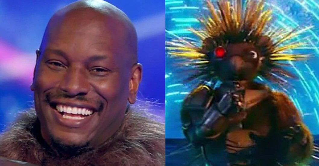Tyrese Gibson i Masked Singer USA 2021.