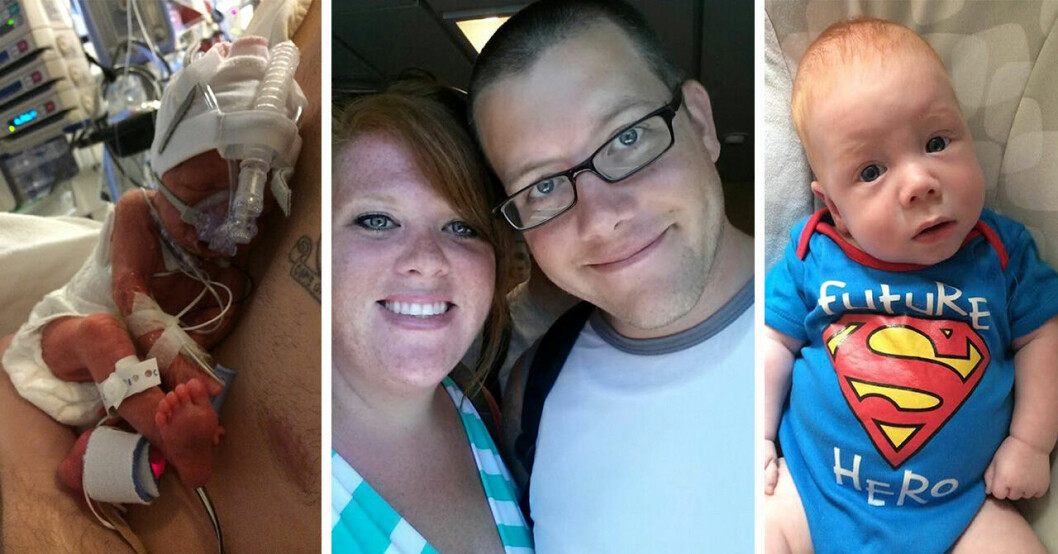 Robyn blev hjärndöd i gravidvecka 22 – så lever pappan Dylan och sonen Iver i dag