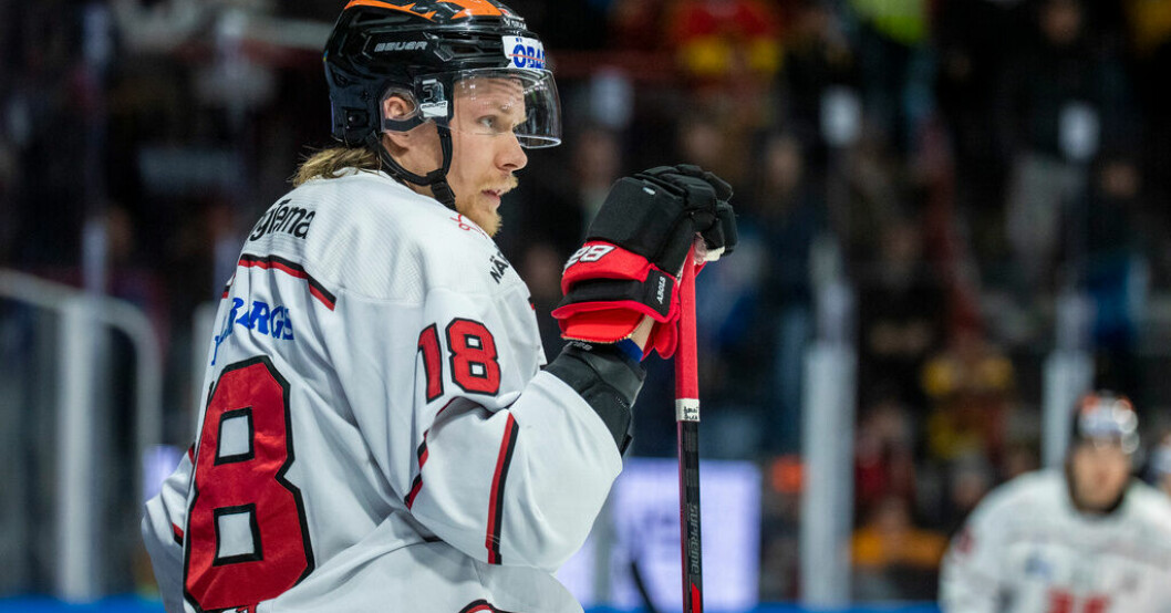 Rodrigo Abols lämnar Örebro för Rögle. Arkivbild. Tio spelare lämnar Örebro