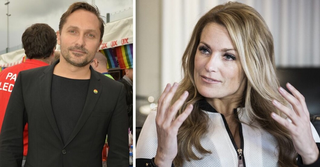 Radioprofilen nära att kvävas - Laila Bagge chockades