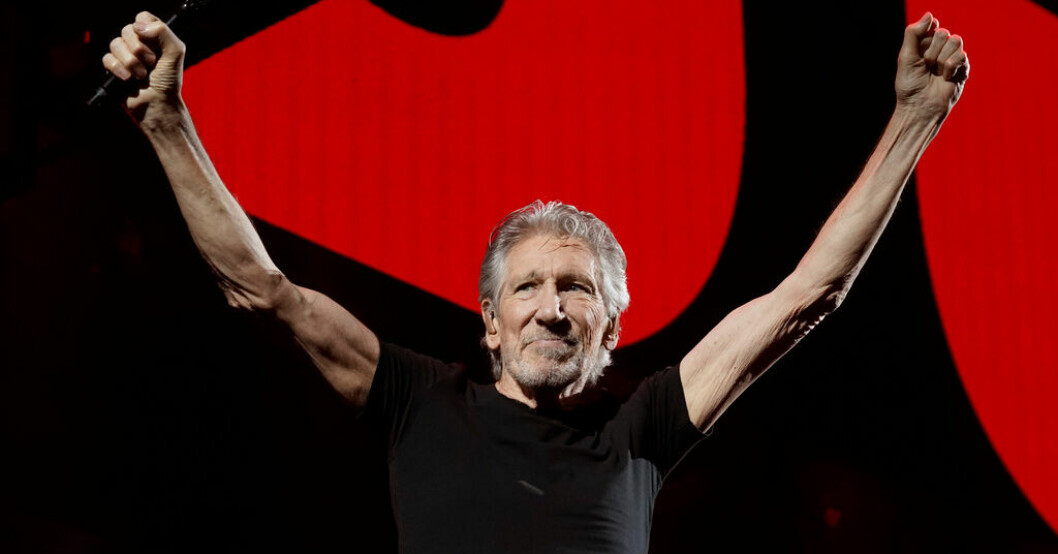 Roger Waters på scen i Los Angeles förra året. Arkivbild. Därför stormar det kring Roger Waters