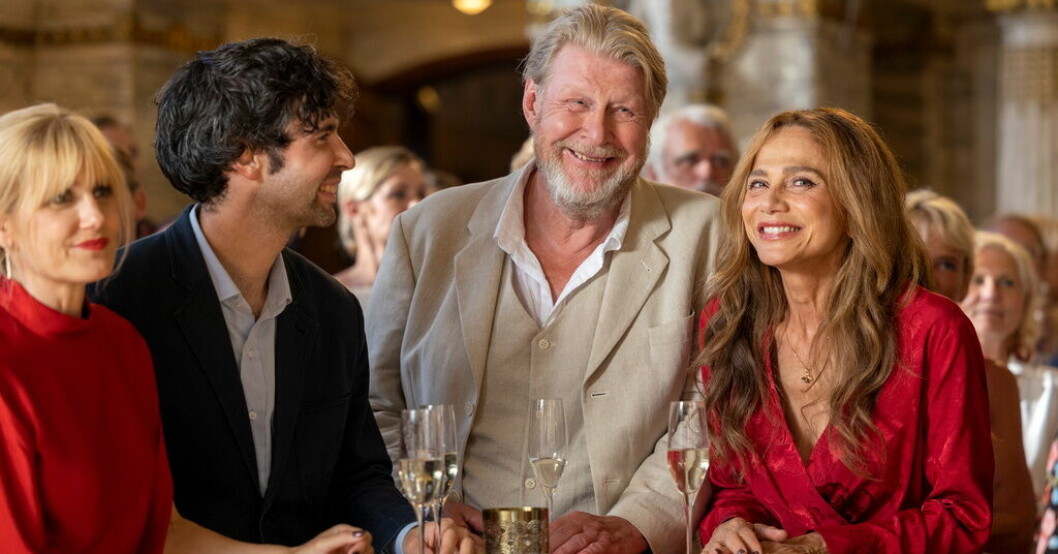 Rolf Lassgård och Lena Olin filmar ihop i "Andra akten". Pressbild. Veckans film och serier - "Andra akten" och "Kungen"