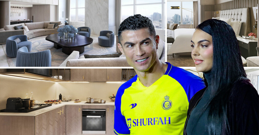 Här är Cristiano Ronaldos nya hem i en månad.