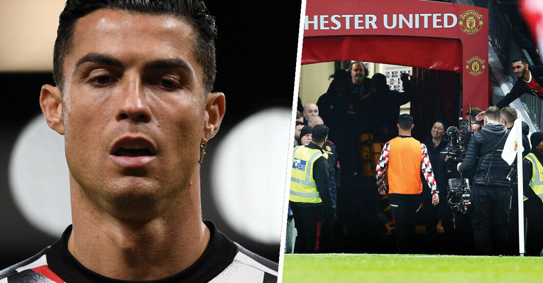 Ronaldo stängs av efter skandalscenerna: ” Inte den del av truppen”