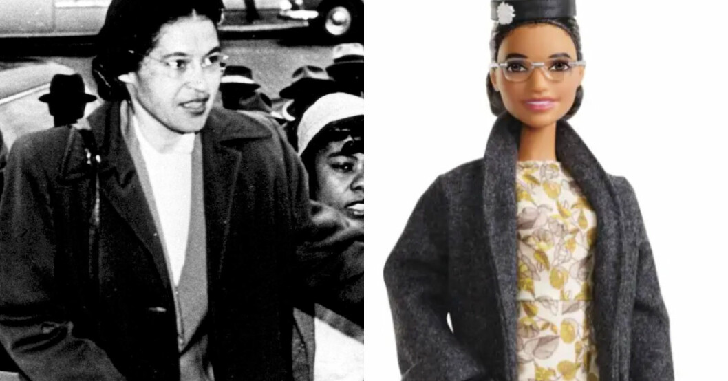 Rosa Parks har fått en egen Barbie-docka. Rosa Parks