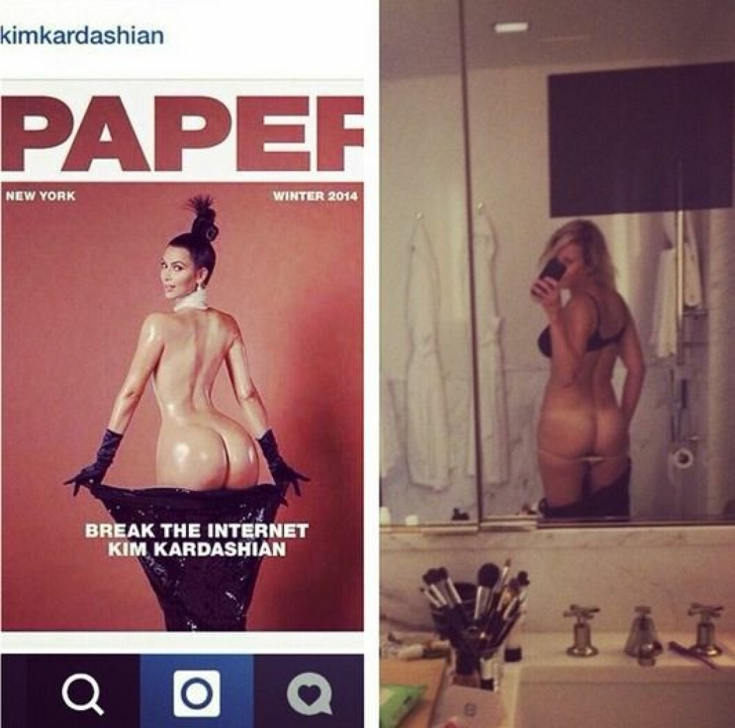 Källa:<a href="http://instagram.com/p/vTfsQso5PU/?modal=true" target="_blank"> chelseahandler//Instagram</a> rumpa