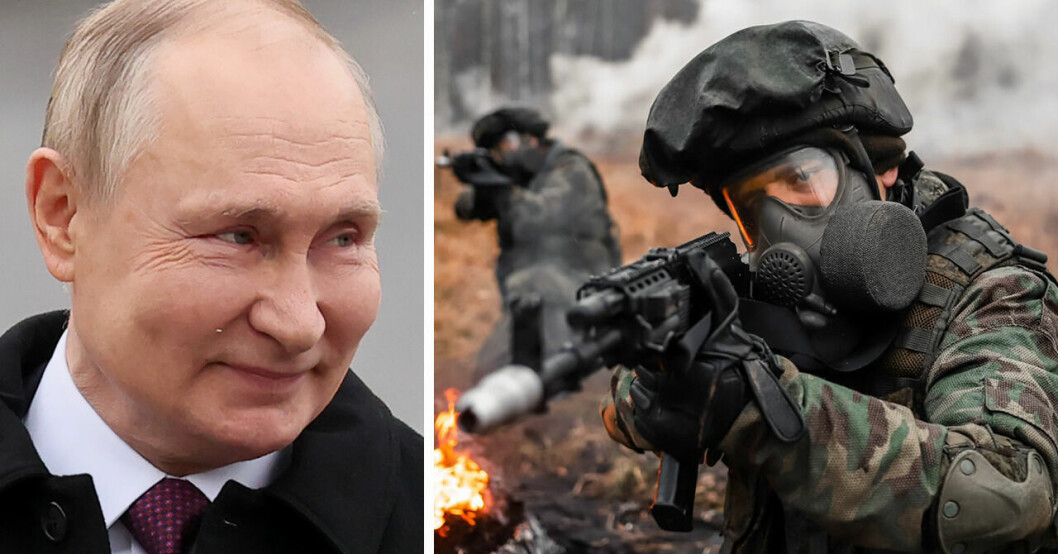 Vladimir Putin beordrar ryska trupper att skjuta desertörer.