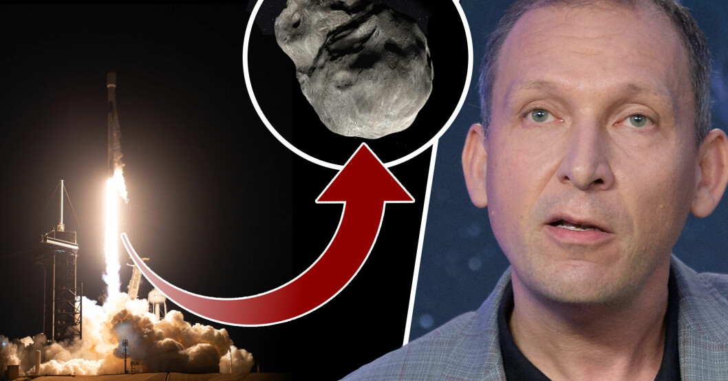 Thomas Zarbuchen på Nasa hoppas kunna flytta asteroider.