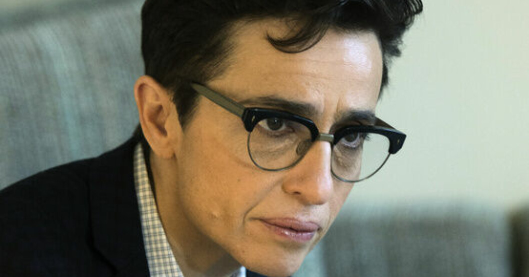 Rysk-amerikanska journalisten Masha Gessen. Arkivbild. Bråk om ryska författare – Gessen hoppar av Pen