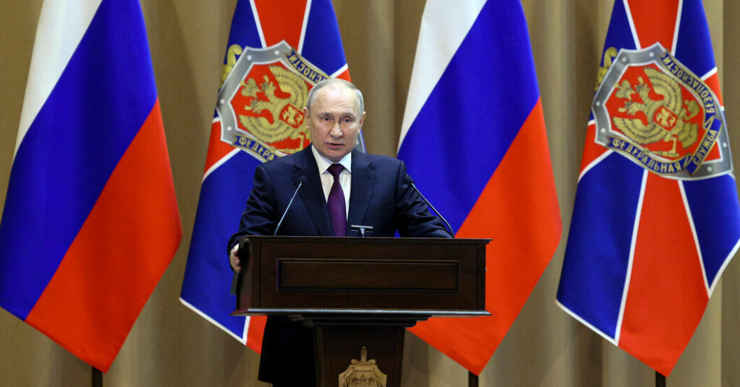 Rysslands president Vladimir Putin. Lag om Start-paus undertecknad av Putin