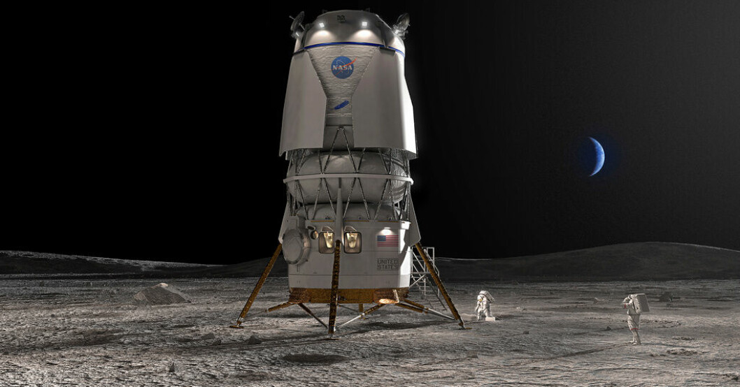 Bezos bolag bygger Nasa-månlandare