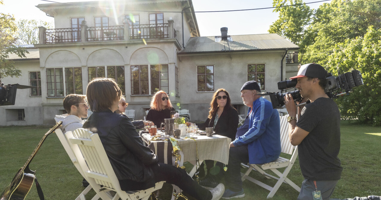 Lisa Nilsson och andra artister i Så mycket bättre. FOTO: Karl Melander/TT Så mycket bättre-artisterna