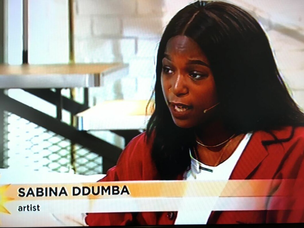 Sabina Ddumba ska tolka andras låtar. Presenterades idag i TV4.