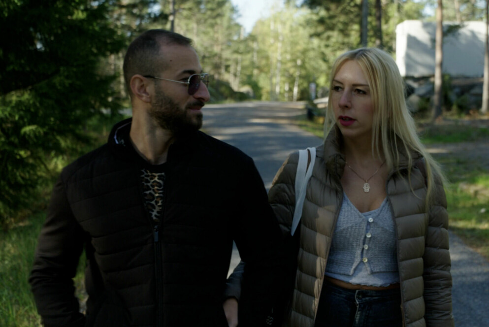 Latif och Sabrina. Sabrina och Latif i Älskar älskar inte
