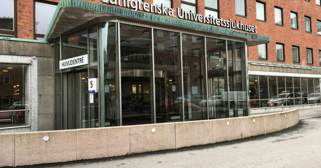 Sahlgrenska universitetssjukhuset har haft problem med sin hemsida. Arkivbild. Överbelastningsattack mot 1177 och sjukhus