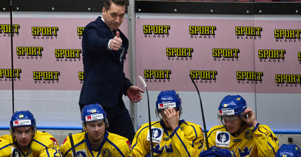 Sam Hallam upplevde en känslosam kväll när hans gamla klubb Växjö tog fjärde SM-guldet. Hallam om Växjös guld: "Emotionellt"