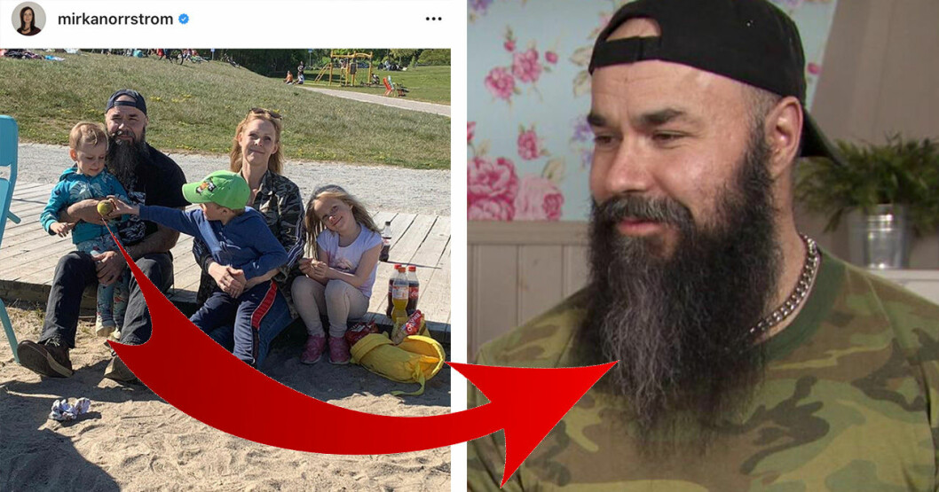 Mirka och Sami från Familjen annorlunda har en fin relation. Mirka och Sami från Familjen annorlunda har en fin relation.