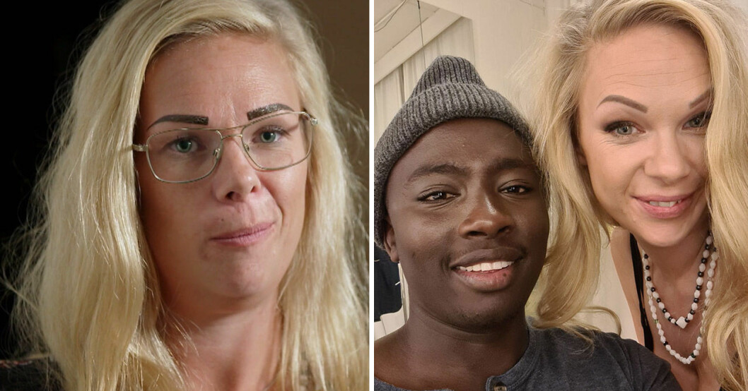 Sandra Bodmark och Isaya.