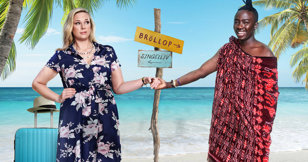 Sandra och Isayah. Sandra Bodmark och Isayah i Älskar, älskar inte,