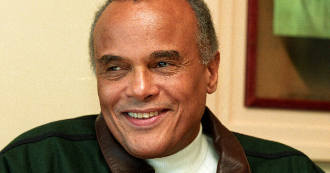 Sångaren Harry Belafonte vid ett besök i Oslo 1994. Arkivbild. Harry Belafonte är död – blev 96 år