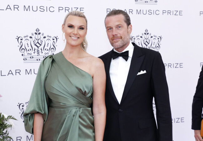 Sanna Nielsen och sambon Joakim Ramsell. Sanna Nielsen och sambon Joakim Ramsell.