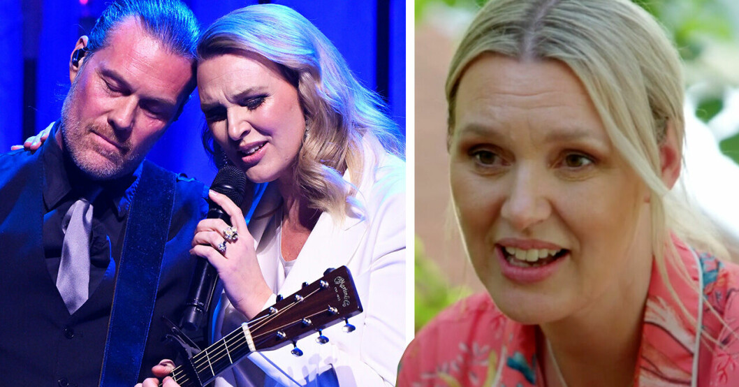 Joakim Ramsell och Sanna Nielsen.