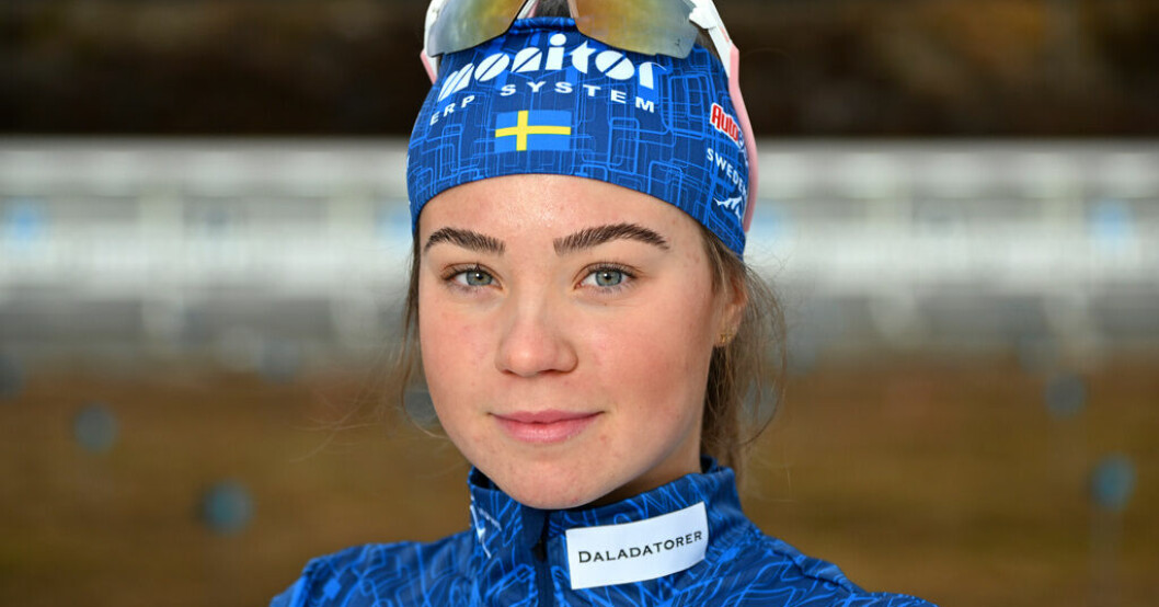 Sara Andersson. Arkivbild. JVM-medaljör debuterar i världscupen