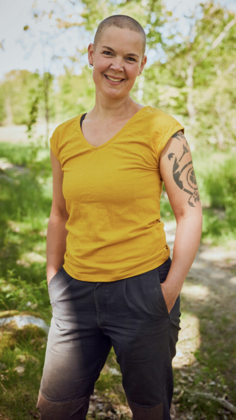 Experten Sara Bäckmo. Sara Bäckmo är en av experterna i En bondgård mitt i stan