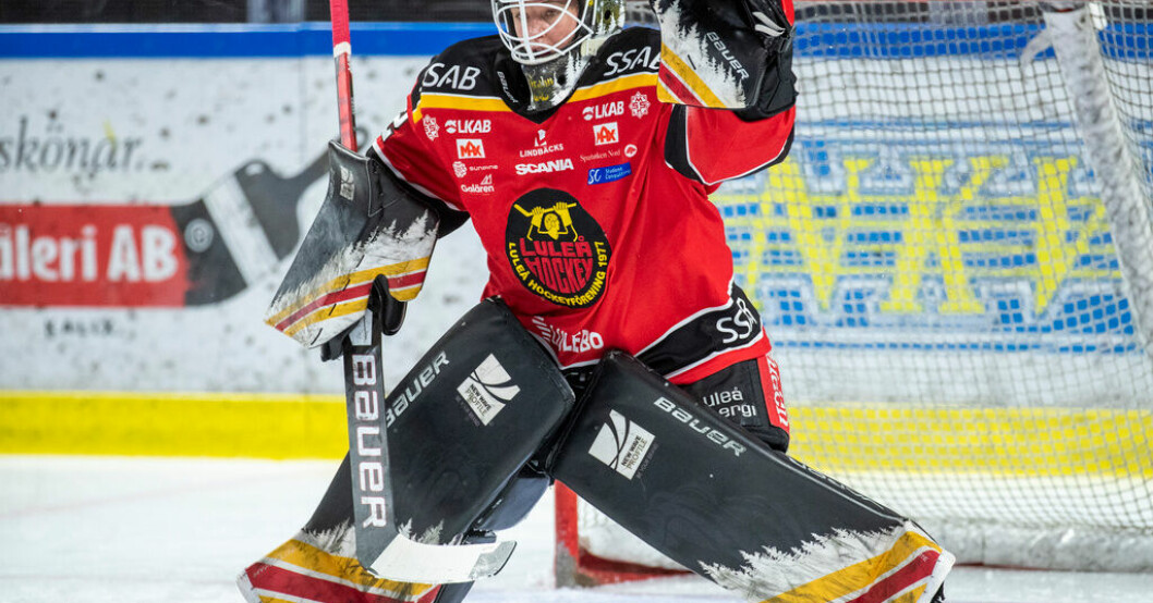 Sara Grahn höll nollan när Luleå tog ett kliv närmare SM-final. Arkivbild. Favoriterna nära nytt finalmöte