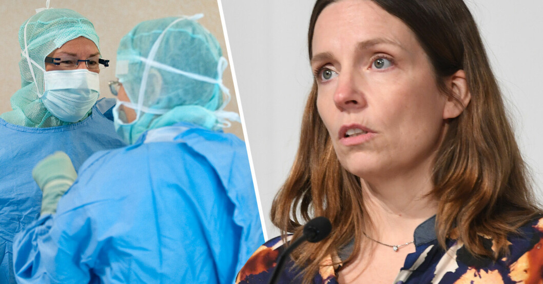 Sara Byfors på Folkhälsomyndigheten varnar för en ny våg av covid-19