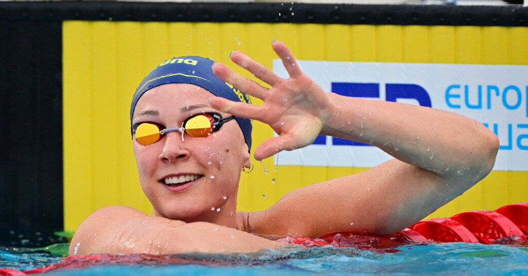 Sarah Sjöström. Arkivbild. Sjöström utklassningsvann i comeback