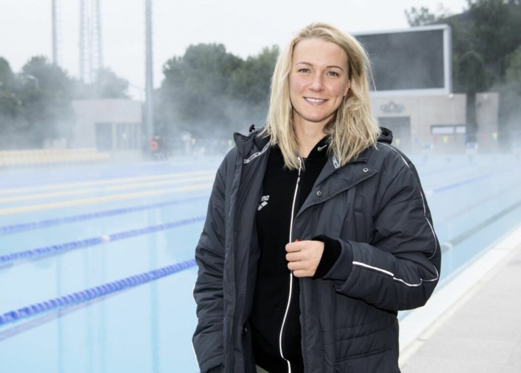 FOTO: Henrik Montgomery/TT Sarah Sjöström i Superstars på hemmaplan