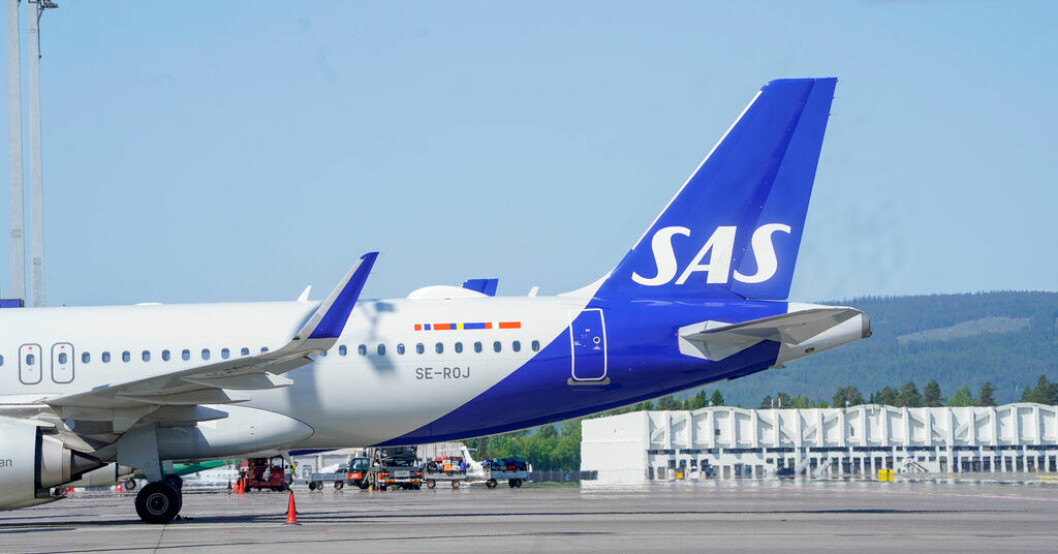 SAS lämnar passagerarsiffror. Arkivbild. Fler flög med SAS i juni